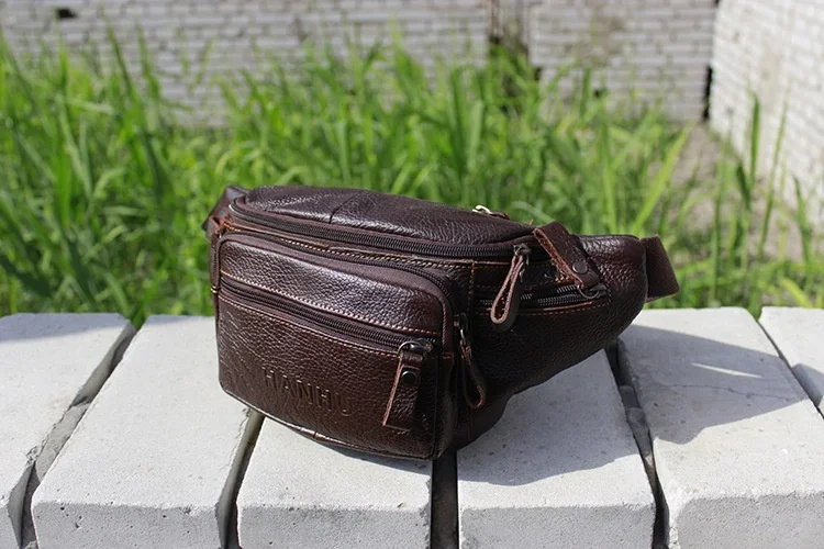 Genuine Cowhide Leather Waist  - đánh giá và giá Running Gear For