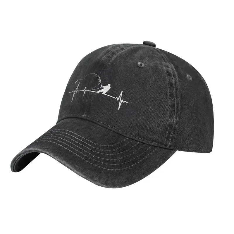Fishing Heartbeat Baseball Cap - đánh giá và giá Running Gear Retro