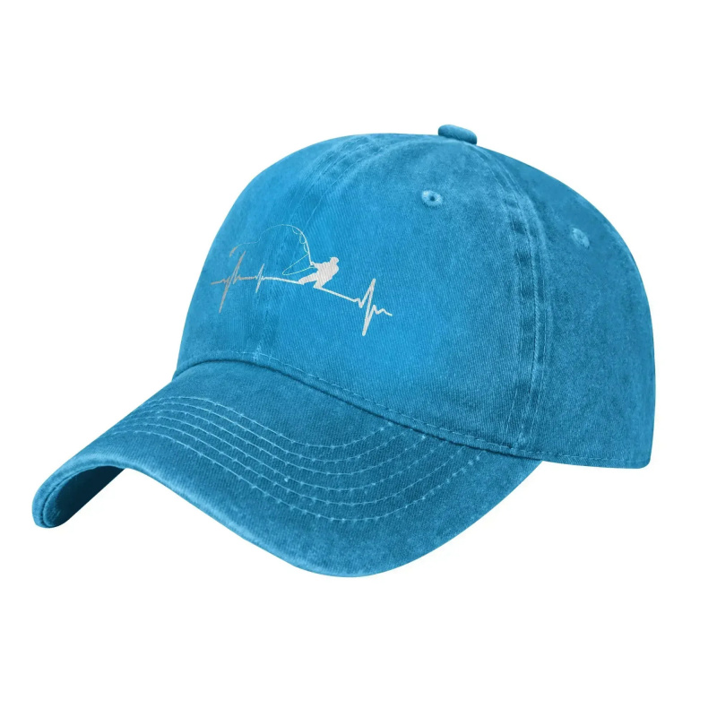 Fishing Heartbeat Baseball Cap - đánh giá và giá Running Gear Retro