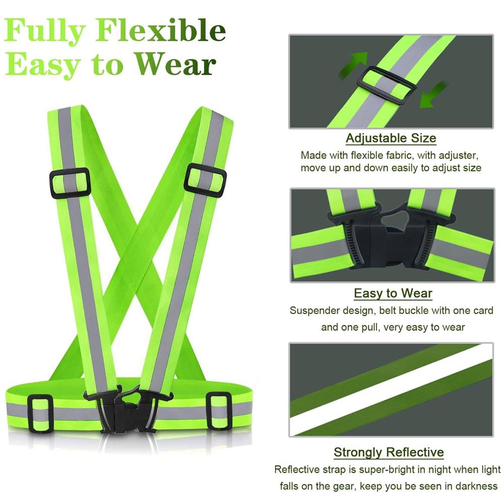 1Pcs Night Running Vest High V - đánh giá và giá Running Gear Reflective