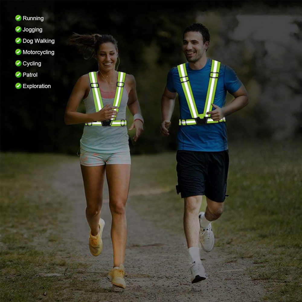 1Pcs Night Running Vest High V - đánh giá và giá Running Gear Reflective