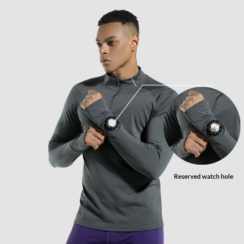 Men's Finger Hole Design Fall  - đánh giá và giá Running Gear Winter
