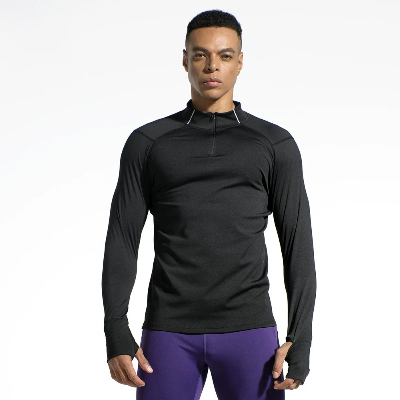 Men's Finger Hole Design Fall  - đánh giá và giá Running Gear Winter