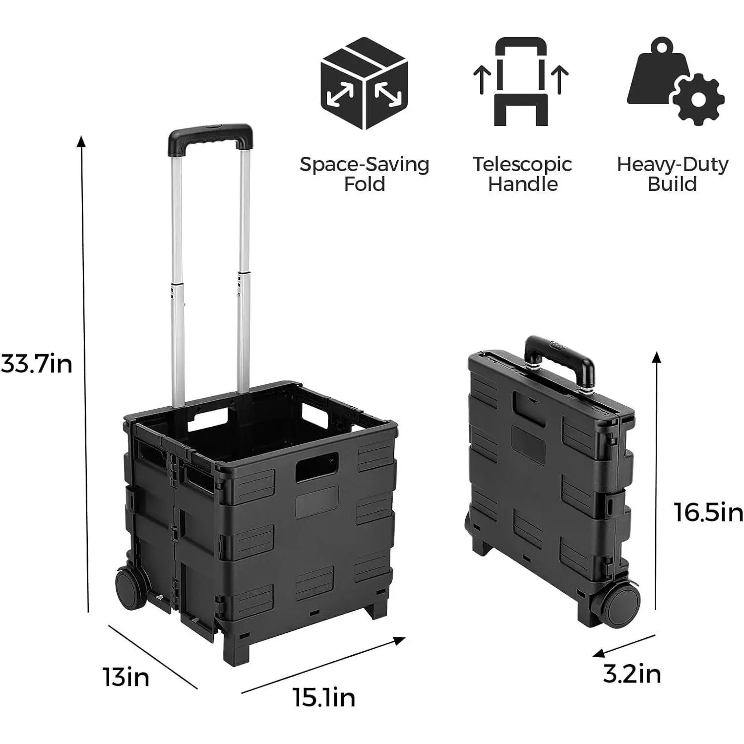 Multi-Purpose Folding Cart on  - đánh giá và giá Running Gear For